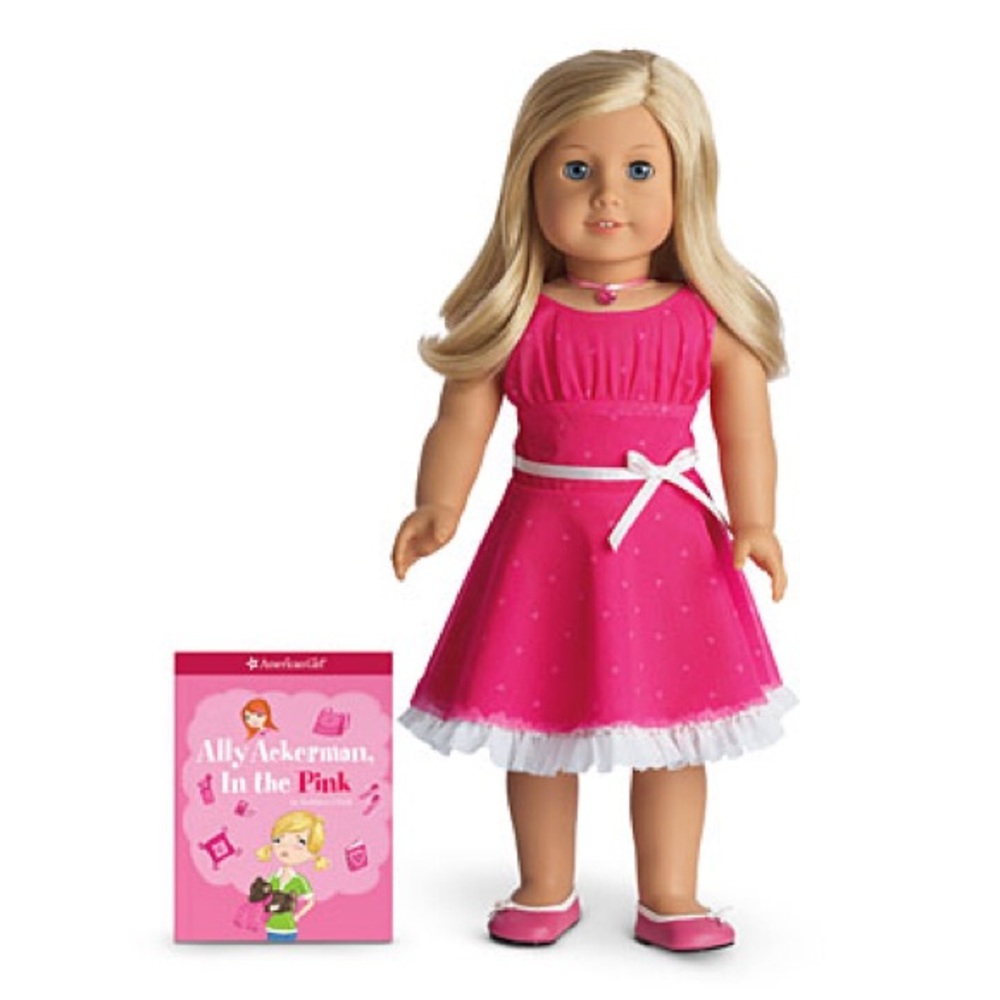 American Girl Doll Heart Dress Set